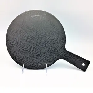 2020热卖高品质木质纹理三聚氰胺砧板/木质披萨板 - Product Image 1