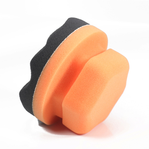 Applicateur de pneus en EVA PU à motif ondulé, éponge ergonomique pour le lustrage des pneus et le detailing automobile - Product Image 2