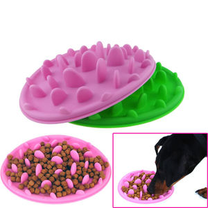 Tigela de Alimentação Lenta em Silicone de Grau Alimentício Personalizada para Cães, Design de Labirinto Antiderrapante e Fácil de Limpar, Tigela <span class=keywords><strong>Anti</strong></span>-Asfixia para Animais de Estimação, Serviço OEM Disponível - Product Image 6