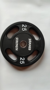 Rubber Bumper Plate <b>Set</b> for Competition <b>Weight</b> <b>Lifting</b> with Free <b>Weight</b>-Universal Use 2.5-25kg Range 20kg Included - Product Image 3
