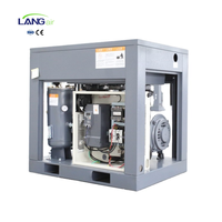 Lang air largement utilisé 37kw compresseur d'air à vis machine de 100 litres à vendre