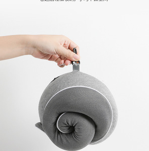 <b>Memory</b> <b>Foam</b> U-Shaped Pillow - Slow-Rebound Travel Neck Pillow with Foldable Design Portable Cervical Support for Airplane - Product Image 3