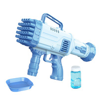 Pistolet à bulles lance-roquettes 32 trous, machine Gatling, fonctionne sur piles, pour usage extérieur, pour enfants