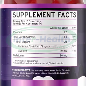 Ausreson OEM <strong>Melatonin</strong> <strong>Gummy</strong> 5-htp Promotes Relaxation Health Improve Sleep Vegan Candy Supplement Vitamin B6 <strong>Melatonin</strong> Gummies - Product Image 4
