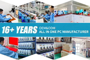 Cool Bird 24 \ "Windows 11 All-in-One PC de escritorio sin ventilador silencioso ordenador Core I7 <span class=keywords><strong>2</strong></span> GB LED IPS incorporado para biblioteca uso en la oficina - Product Image 5