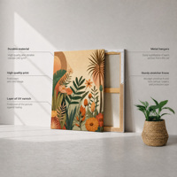 Ensemble d'art sur toile personnalisé de 3 pièces, imprimé UV écologique, art mural personnalisé pour la décoration de la maison et de la chambre