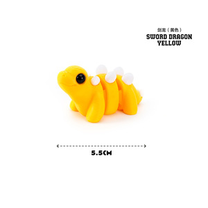 3D Printed Plastic Animal Models Frozen Gecko Frog Dinosaur Robot Stall Decor <b>Educational</b> <b>Toys</b> for Boy Kids - Product Image 4