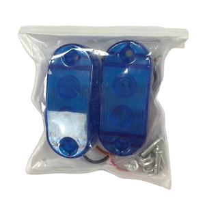 Indicadores de marcador lateral para remolque de camión, luz de freno de señal de coche, luz trasera de advertencia, de 24V LED, lámpara de advertencia, blanco y amarillo - Product Image 6