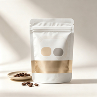 Sachet d'emballage alimentaire personnalisé imprimé mat, anti-odeur, compostable, Doypack autoportant en Mylar avec barrière en feuille d'aluminium