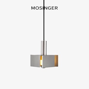 Minimalist <b>Square</b> Pendant <b>Light</b> <b>Led</b> E27 Single Head Nordic Style Bedroom Restaurant Bar <b>Ceiling</b> Lamp - Product Image 5