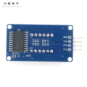 Xingkaidianzi 4 <b>Digit</b> Segment Display Module With <b>Clock</b> Dot Led Adjustable Brightness For Electronics Projects - Product Image 2
