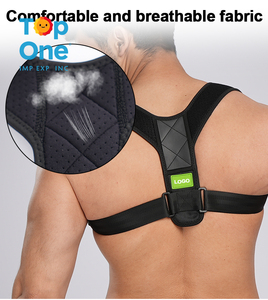Gran oferta, cómodo soporte para la espalda, correa ajustable suave para clavícula, cinturón Corrector de postura de un producto - Product Image 4