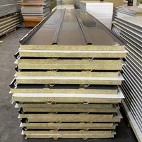 Matériaux de construction pour maisons préfabriquées modulaires en conteneurs, pour isolation en laine de roche, isolation thermique et protection incendie