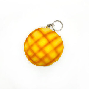 Jouet anti-stress Squishy Fidget en PU, 10 cm, en forme de pain ananas, extensible, à remontée lente, pour enfants, unisexe - Product Image 4