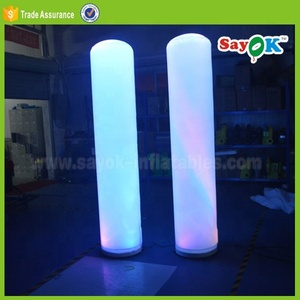 <span class=keywords><strong>Colonne</strong></span> <span class=keywords><strong>lumineuse</strong></span> gonflable <span class=keywords><strong>LED</strong></span> pour mariage et fête, tube lumineux gonflable rempli d'air - Product Image 2