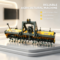 Motoculteur rotatif 1GK-300 à châssis renforcé pour la restauration des terres agricoles et l'équipement de culture