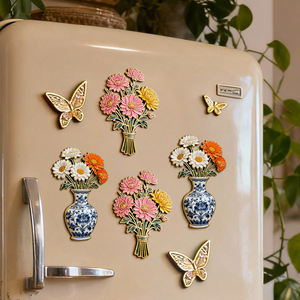 Aimants de réfrigérateur personnalisés en métal plaqué argent avec logo en émail doux coloré, aimants rigides sur mesure - Product Image 1