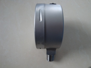 63mm 압력 게이지 SS316 하단 연결 400 바 액체 충전 압력계의 다른 유형 - Product Image 2