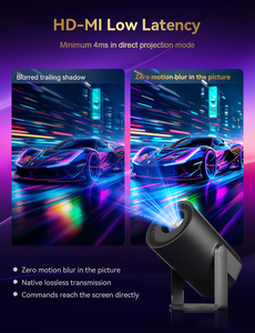 JUNUO Turn 1 Hot Selling Mini <b>Projector</b> 200Ansi 720P 1+8GB Newest Android 14 with BT Portable <b>Projector</b> for Home Use - Product Image 6