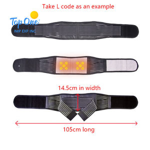 Top OneFactory Precio al por mayor Turmalina Terapia magnética Cintura Soporte lumbar Brace Cinturón de cintura flexible Cinturón recortador de cintura - Product Image 4