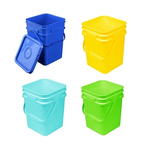 Bán Buôn 4 Gallon 5 Gallon <span class=keywords><strong>20</strong></span> Lít Nhựa Xô Vuông Thùng Thùng <span class=keywords><strong>Container</strong></span> Giá Rẻ Cấp Thực Phẩm Kín Xô Thùng - Product Image 3