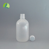 Bouteille en plastique résistant aux hautes températures bouteille en plastique stérile 500ml blanc semi-perméable bouchon à vis PP bouteille