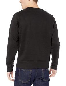 La mejor calidad de manga larga 100% algodón polar sudaderas cuello redondo Streetwear temporada de invierno hombro caído suéter para hombres - Product Image 4