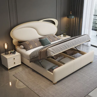 Lit king size haut de gamme pour chambre principale, lit de luxe haut de gamme, nouveau modèle 2026