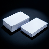 SSC Direct Factory Prijs Slimme Contactloze Proximity PVC Bedrijfskaarten Formaat CR80 TK4100 Chip Mini Tag Inkjet Printbaar Blanco