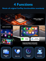 VASTFLY LD-CP19-B Adaptor Wireless CarPlay & Android Auto dengan USB Type-C, WiFi & Bluetooth Terintegrasi untuk Mobil Universal