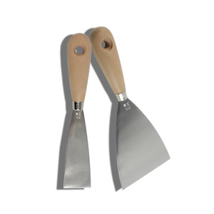 Penggong Putty Knife Set 4 6 8 10 Cm Straight Blade Wall Plastering Tool Kit - Product Image 5