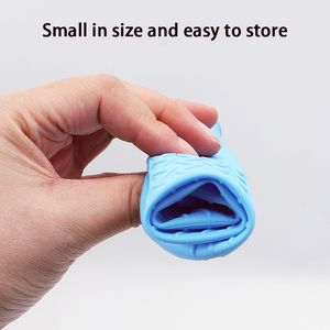 Yeni 1 çift silikon su geçirmez ayakkabı çocuk yetişkin aşınmaya dayanıklı taşınabilir yağmur suyu kapakları yağmurlu günler için ayakkabı koruyucu kullanımlık - Product Image 4