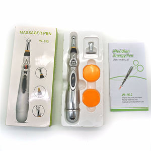 Pistolet de massage électrique à intensité réglable avec contrôle de la durée, physiothérapie infrarouge et affichage LED, masseur corporel, stylo d'<span class=keywords><strong>acupuncture</strong></span> - Product Image 3