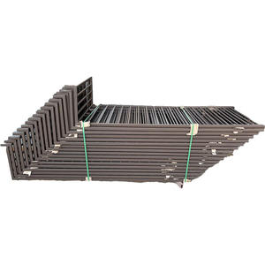 ختم الصفائح المعدنية الألومنيوم + أجزاء ختم الأجهزة + قطع غيار فولاذية زنبركية مخصصة + باب مرآب براكت + مشبك مسطح U بولت - Product Image 4