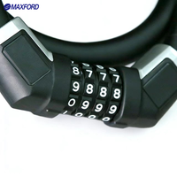 MAXFORD Verrouillage à code rond de sécurité, accessoire pour scooter électrique, antivol, verrouillage portable à mot de passe, pièces de rechange pour vélo, portable