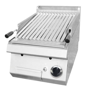 Equipo de cocina de estilo tradicional de Gas, E-RQH-400X de acero inoxidable con rango de Gas, sin soporte para el día a día, color plata, 7KW - Product Image 1