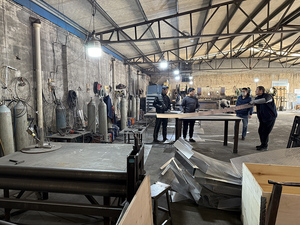 <span class=keywords><strong>Teglia</strong></span> per il pane, saldare a mano la <span class=keywords><strong>teglia</strong></span> in <span class=keywords><strong>alluminio</strong></span> con doppio bordo, <span class=keywords><strong>teglia</strong></span> da forno - Product Image 6
