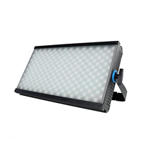 Panneau lumineux LED 250W 432LED WW+CW 2 en 1 DMX512 3200K-5600K AC 85-265V Aluminium+Plastique IP20 Lumière de scène