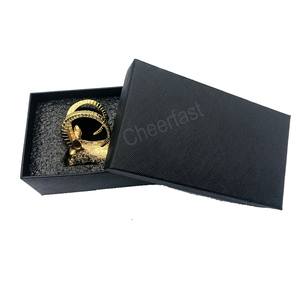 Cabeza de ciervo de aleación de Zinc, cabeza de oveja de Metal dorada, vertedor de vino y acero inoxidable para boquilla de licor - Product Image 4