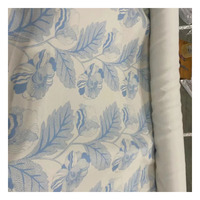 Bon marché liquidation Stock vente en gros impression rideaux en lin occultants tissu Textile de maison tissu