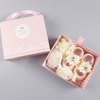 Enfants cheveux accessoires usine en gros mignon filles bandeau bébé bandeau et chaussettes ensemble de chaussures pour nouveau-né bébé accessoires cadeau