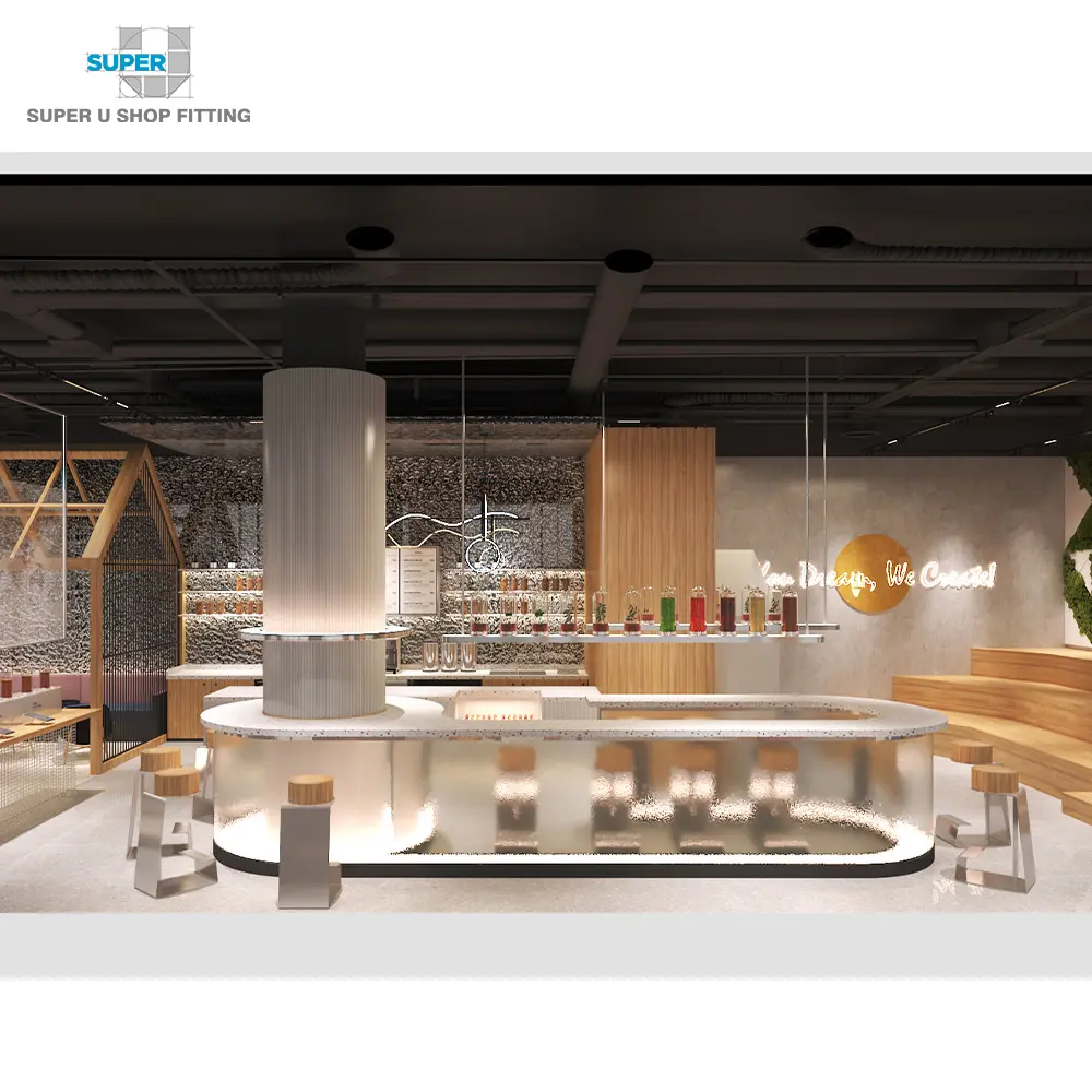 مخصص مقهى التصميم الداخلي الديكور الحديثة مقهى متجر الأثاث أثاث المقهى الديكور