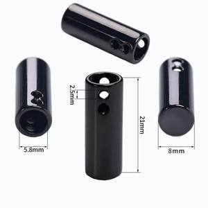 Coulisse con cappuccio di dimensioni personalizzate di alta qualità con oglet in metallo e lacci per scarpe Premium con punta in metallo a vite piccola - Product Image 2