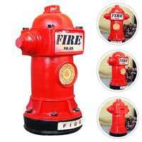 Mini borne d'incendie tirelire personnalisée pompier cadeaux bouche d'incendie miniature tirelire boîte décorations pompier fête décor