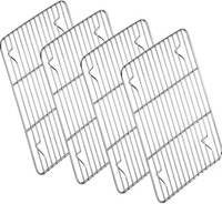 Plateau de cuisson en acier inoxydable avec grille de refroidissement