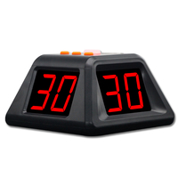 YIZHI Party Jeu de société jouant aux échecs Compte à rebours Rappel 20 30 secondes Horloge de tir LED Digital Poker Timer Mahjong Chess Clock
