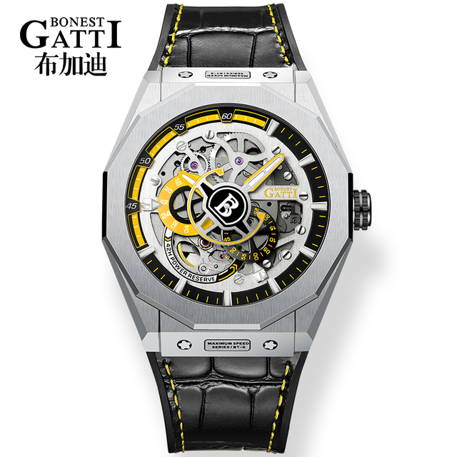 Bonest Gatti Popular Mechanical Automatic Watch Luxury Fashion Waterproof Business Watches BG7601-B4