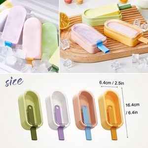 Moule à glace en silicone alimentaire, plateau pour chocolat et desserts, moule à bâtonnets de glace réutilisable, outil pour desserts maison, fournitures pour fêtes d'été - Product Image 3