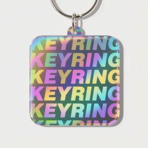 Custom Adhesive Laser Prismatic Hologram Sticker Design <b>Roll</b> logo Printing Waterproof Holographic Foil Sticker for <b>Fruit</b> - Product Image 5