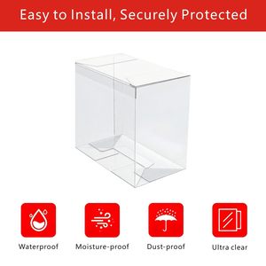 Boîte de protection empilable pour cartes Pokémon TCG, personnalisable avec logo, protection UV, OEM, transparente, épaisseur 0,5 mm, PET transparent, anti-rayures - Product Image 3